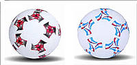 Мяч футбольный арт. FB2323 (50шт) №5, Резина, 420 грамм, MIX 2 цвета, сетка+игла