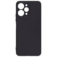 Силиконовый чехол Matte Slim Fit Camera Cover для для Xiaomi Redmi 12 4G Black