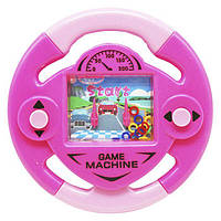 Водная игра в колечки "Руль", розовый Пластик Розовый (215744)