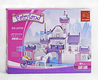Конструктор набор игрушечный Королевский замок на 368 деталей для детей от 6 лет