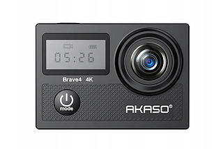 Водонепроникна спортивна екшн-камера AKASO Brave 4 4K UHD + кріплення, фото 3