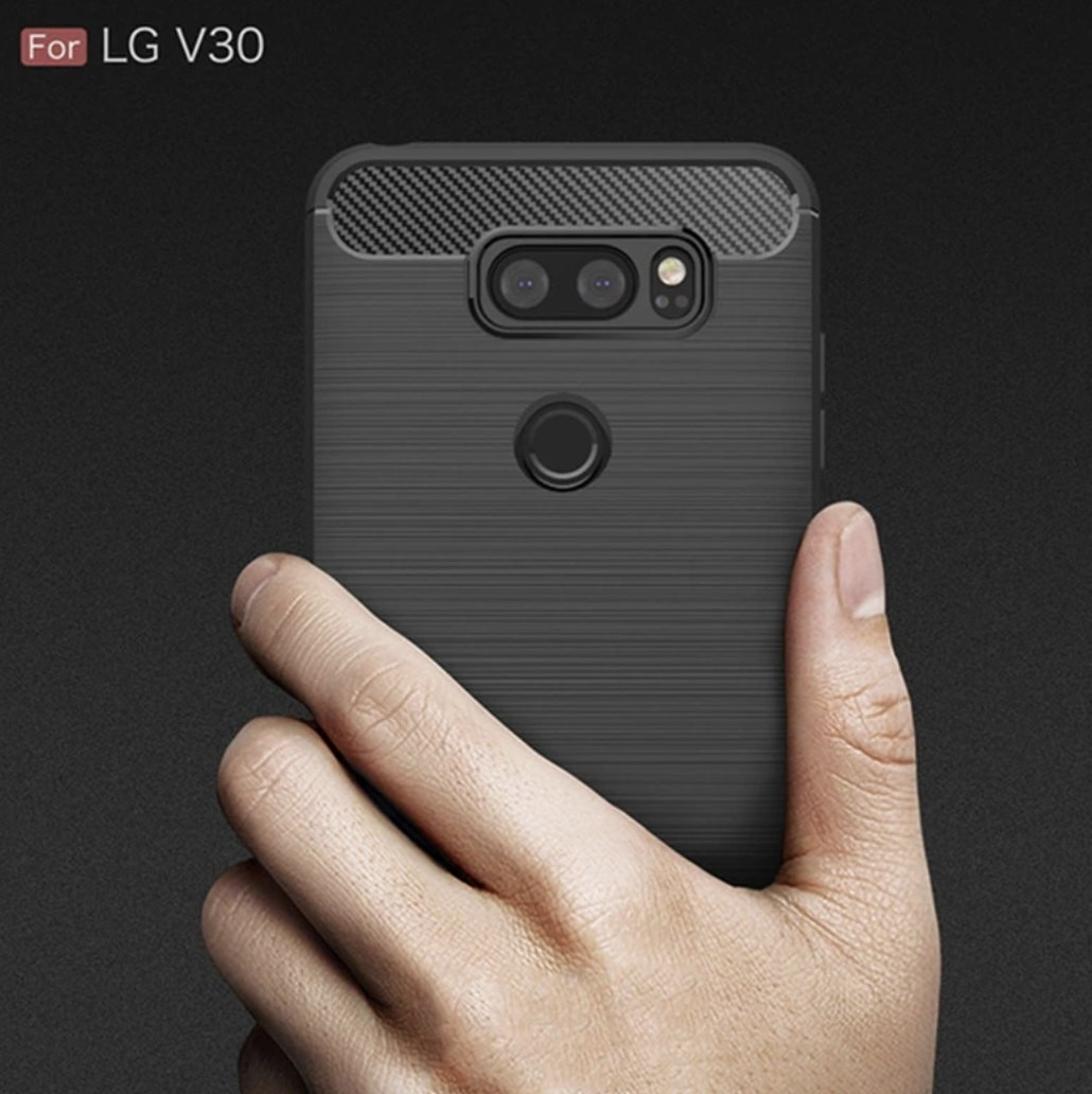 TPU чехол накладка Urban для LG V30 красный - фото 3 - id-p588734117