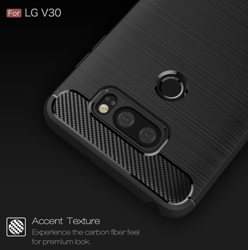 TPU чехол накладка Urban для LG V30 красный - фото 2 - id-p588734117