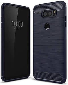TPU чохол накладка Urban для LG V30 Plus синій