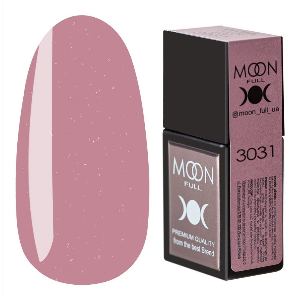 Кольорова база MOON FULL Amazing Color Base №3031 рожевий з дрібним шиммером 12 мл