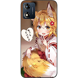 Силіконовий чохол Case для Motorola Moto E13 з картинкою Аніме Холо