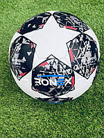 Мяч футбольный черный Ronex Liga Grippy-F2-BK