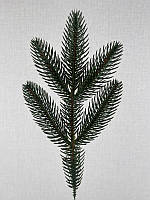 Гілки ялинки (ялини) литі штучні декоративні зелені, пластик