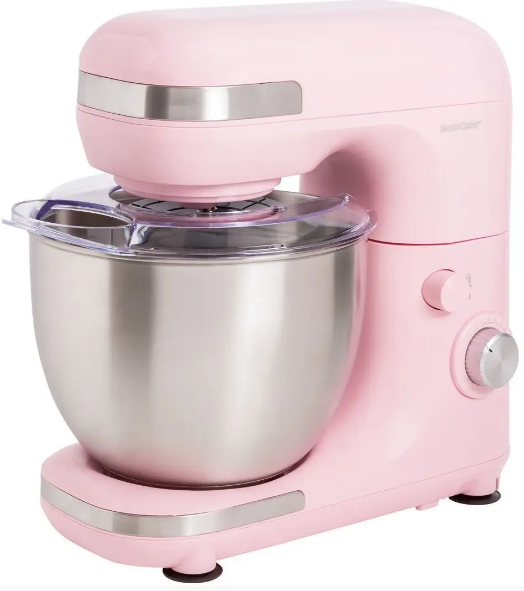 Міксер тістоміс планетарний Silver Crest SKM 600 A1 5 л Рожевий