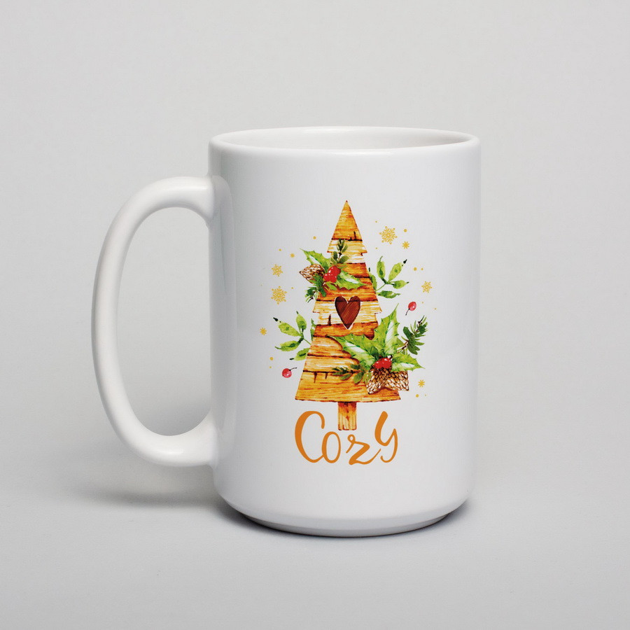 Чашка "Cozy", Білий, англійська, 425 мл, фото 1
