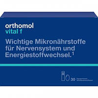 Orthomol Vital F (бутылочки/капсулы) с витаминами для женщин для защиты от стресса, курс 30 дней