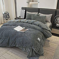 Плюшевый комплект постельного белья Colorful Home (евро размер)