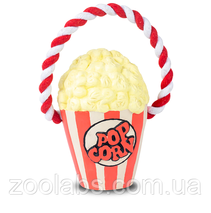 Іграшка для собаки з піщалкою Попкорн | Max&Molly Tuggles Toy - Pop the Corn, фото 1