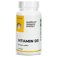 Витамин Д3 Progress Nutrition Vitamin D3 5000 IU 90 капс