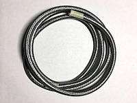 AMP кабель текстильний 2x0.75 silver