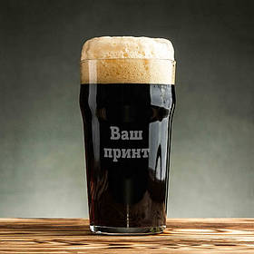 Келих для пива "Конструктор" персоналізований, Крафтова коробка