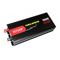 6000W інвертор чиста синусоїда 12v в 220v перетворювач напруги з LCD екраном Power Inverter, фото 3