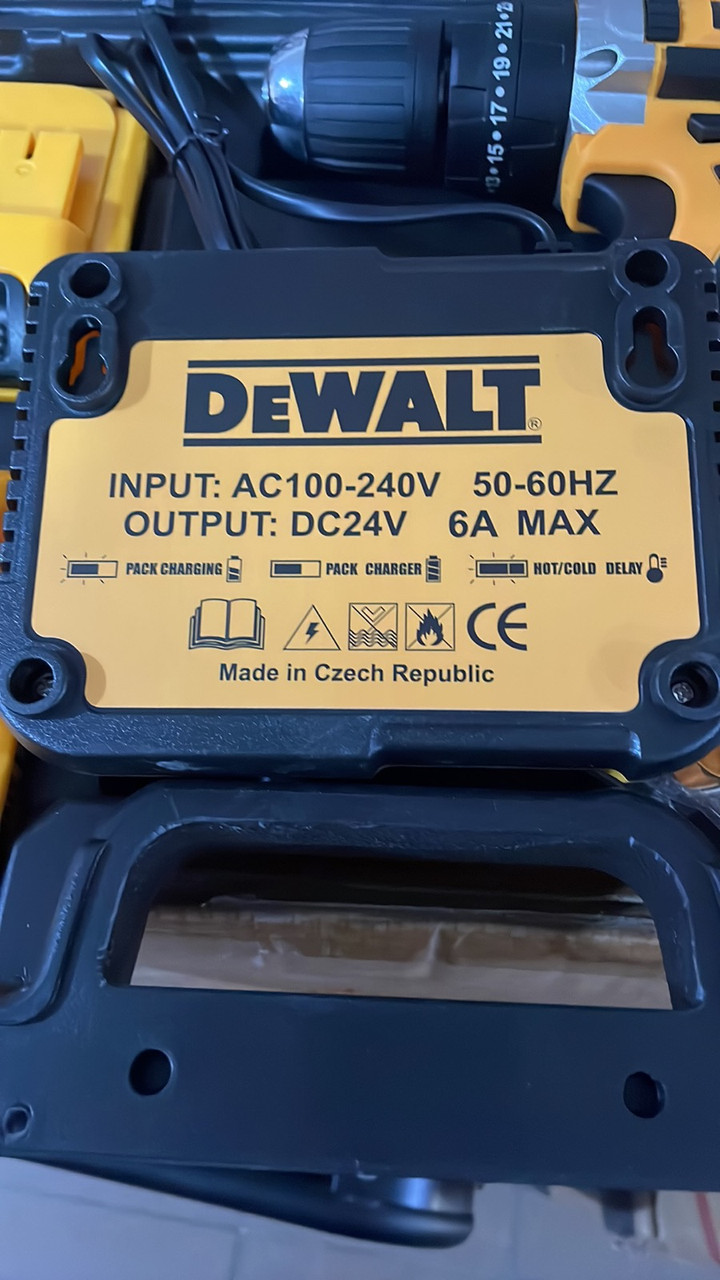 Ударный шуруповерт DeWALT 791DCD 24V 6AH Дрель шуруповерт ударный Деволт - фото 5 - id-p2021935106