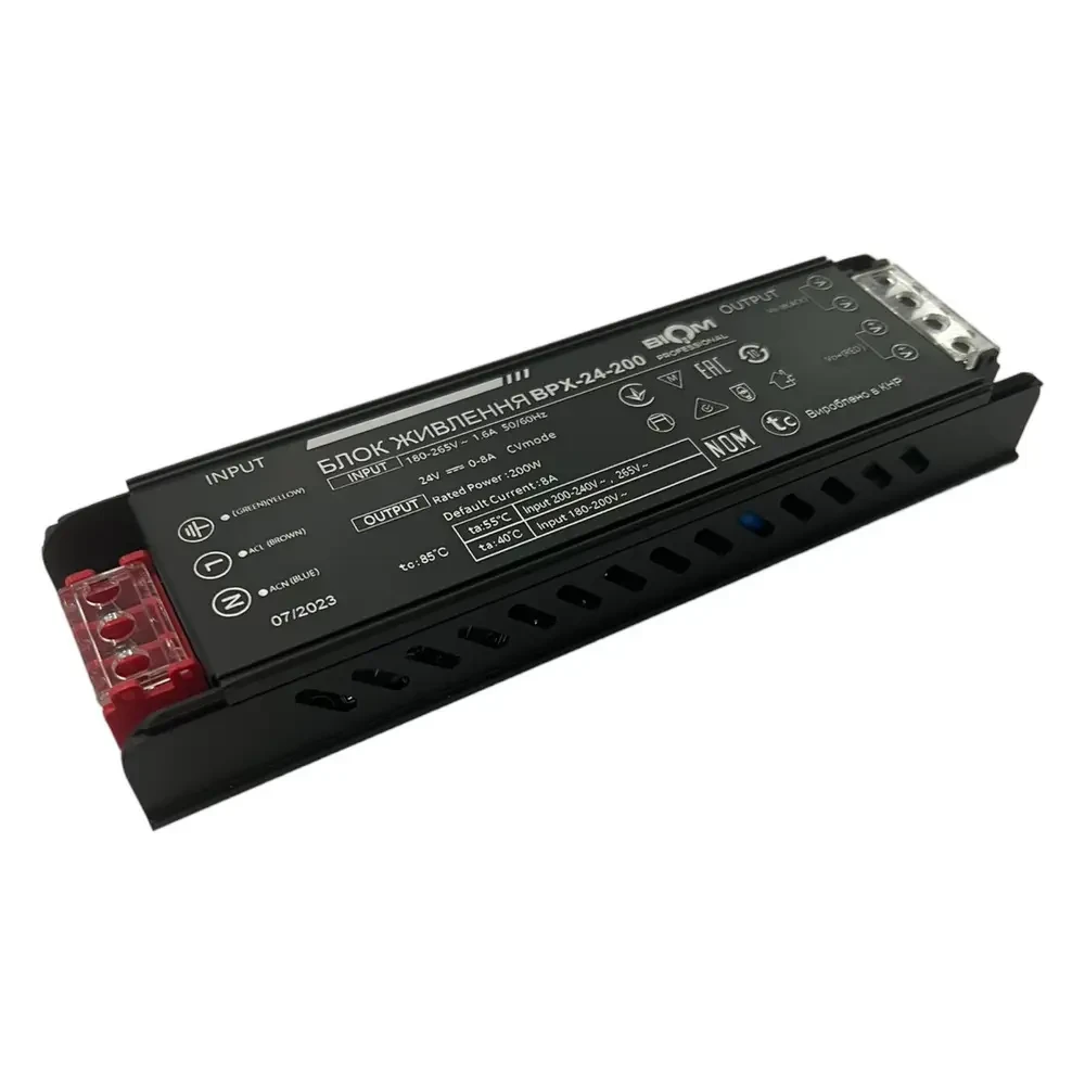 Блок живлення Biom Professional DC24 BPX-24-200W 8А