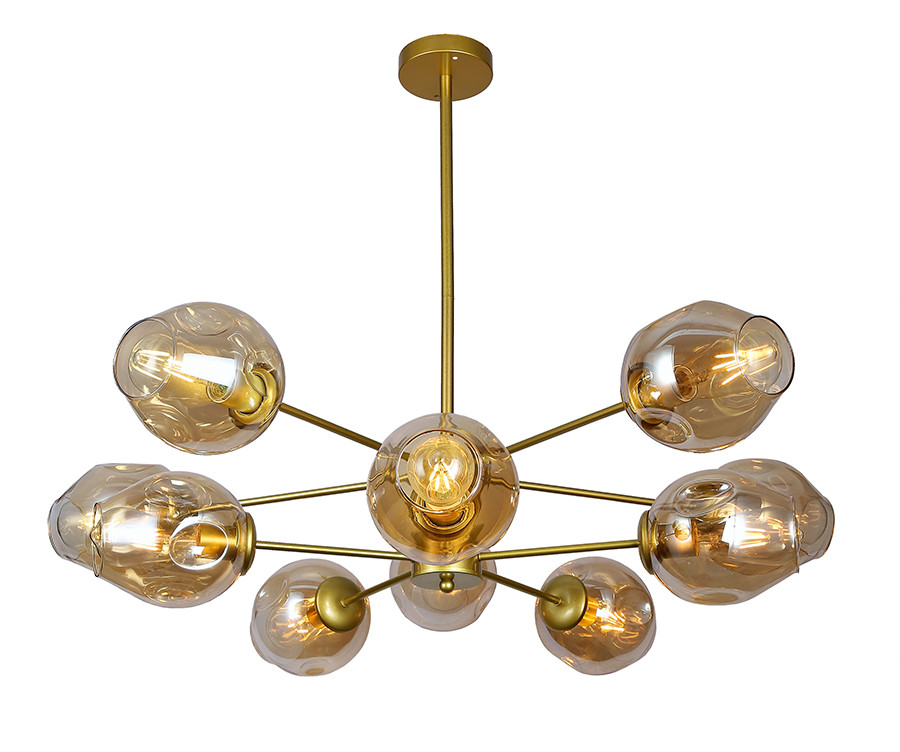 Люстра Levistella 7526035-10 GD+BR