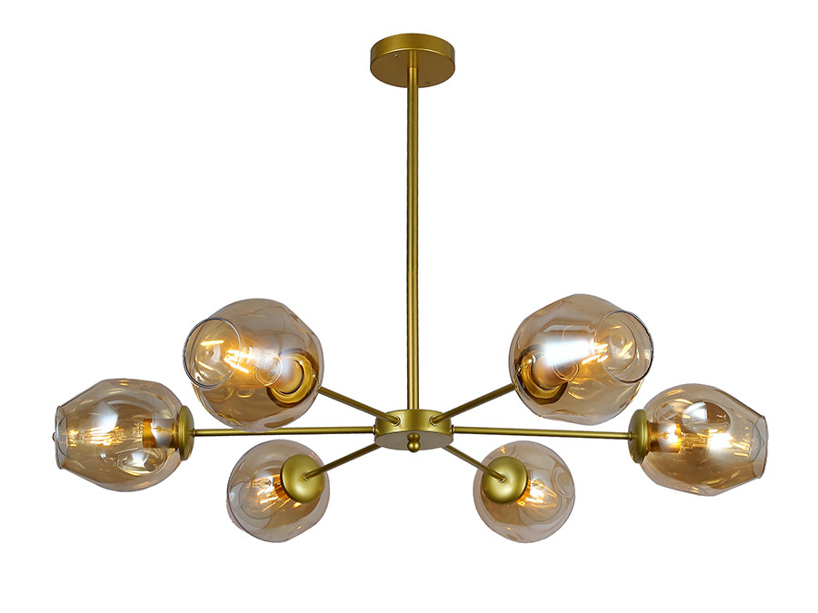 Люстра Levistella 7526039-6 GD+BR, фото 1