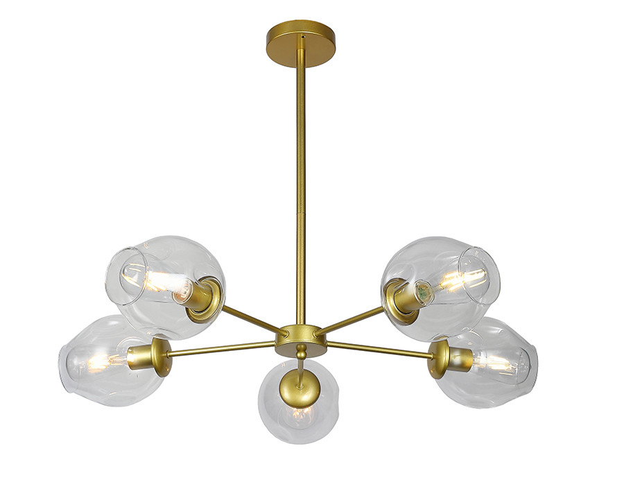 Люстра Levistella 7526039-5 GD+CL, фото 1