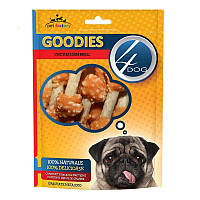 Ласощі для собак 4DOG Goodies Chicken Dumbbell Курячі гантельки 100 г