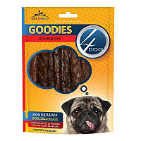 Ласощі для собак 4DOG Goodies Duck meat sticks М'ясні качині палички 100 г