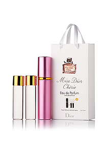 Міні-парфумерія Miss Dior Cherie (Місс Діор Черрі), 3*15 мл