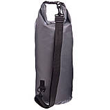 Гермомішок водонепроникний Waterproof Bag 10 літрів сірий, фото 4