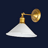 Бра в спальню LVS 752W839F-1 GD+WH, фото 2