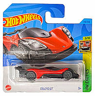 Машинка Хот Вілс 1:64 Celero GT колекція HW Exotics Hot Wheels Mattel HKK55
