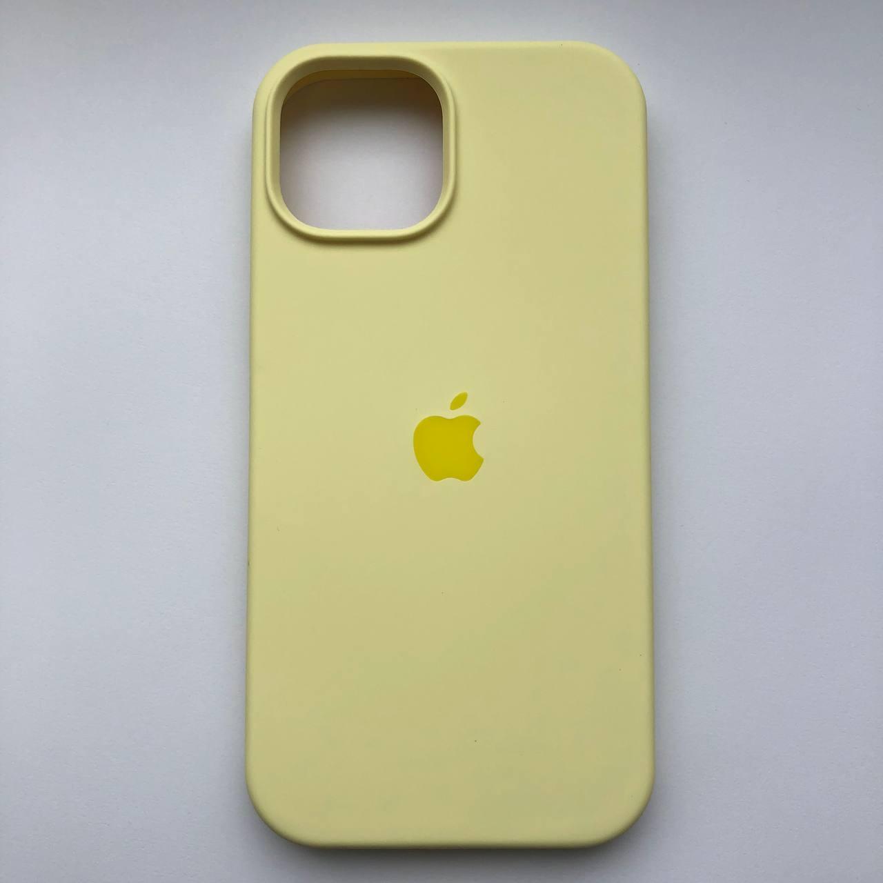 Чохол Silicone Case для Apple iPhone 15 Milk Yellow