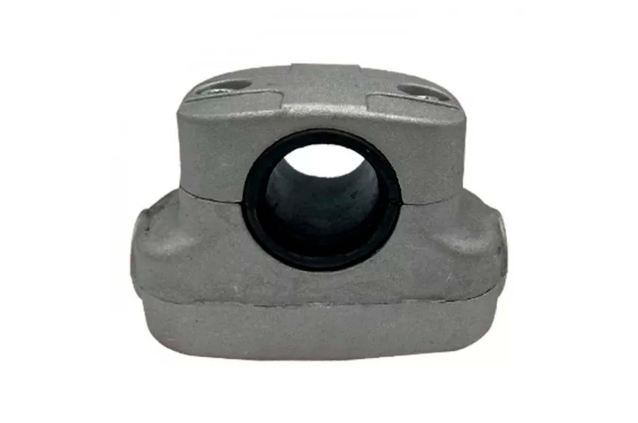 Кріплення алюмінієве ручки з гумкою PRO 28 мм Noker БК 40/44 (6122)