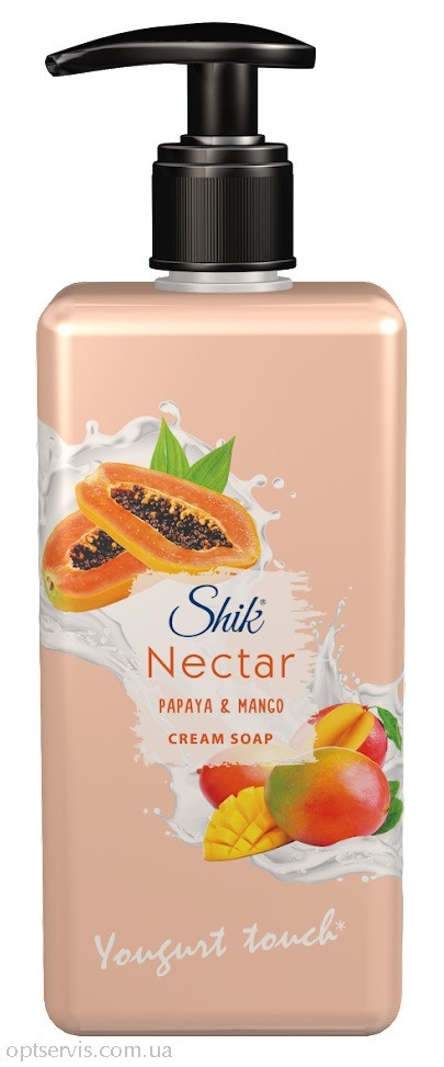 Рідке мило для рук Shik Nectar Папайя та манго 450 мл, фото 1