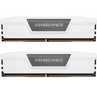 Модуль пам'яті для комп'ютера DDR5 64 GB (2x32GB) 5600 MHz Vengeance White Corsair (CMK64GX5M2B5600C40W)