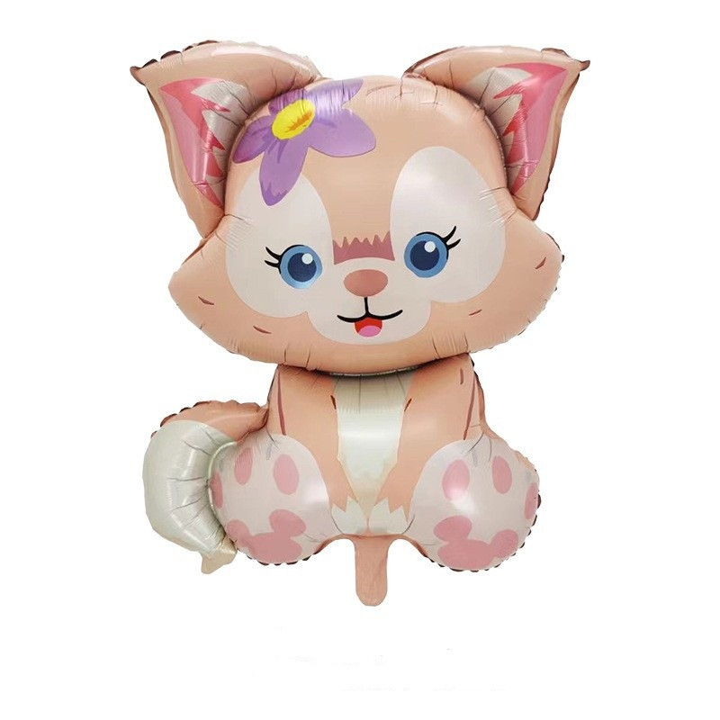 Фольгована куля Лисичка 59х80 см 2262