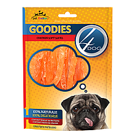 Ласощі для собак 4DOG Goodies Chicken Soft Slices М'які курячі скибочки 100 г