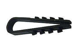 Дюбель-ялинка Apro 16 мм кругла Чорна (50 шт.)