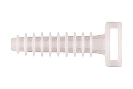 Дюбель під хомут Apro 6 x 30 мм білий (100 шт.)