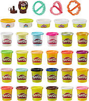 Большой игровой набор пластилина Play-Doh Kitchen Creations Cook 'n Colours Refill Variety (F3474)