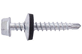 Саморіз покрівельний Apro 4.8 x 35 мм цинк (50 шт.)