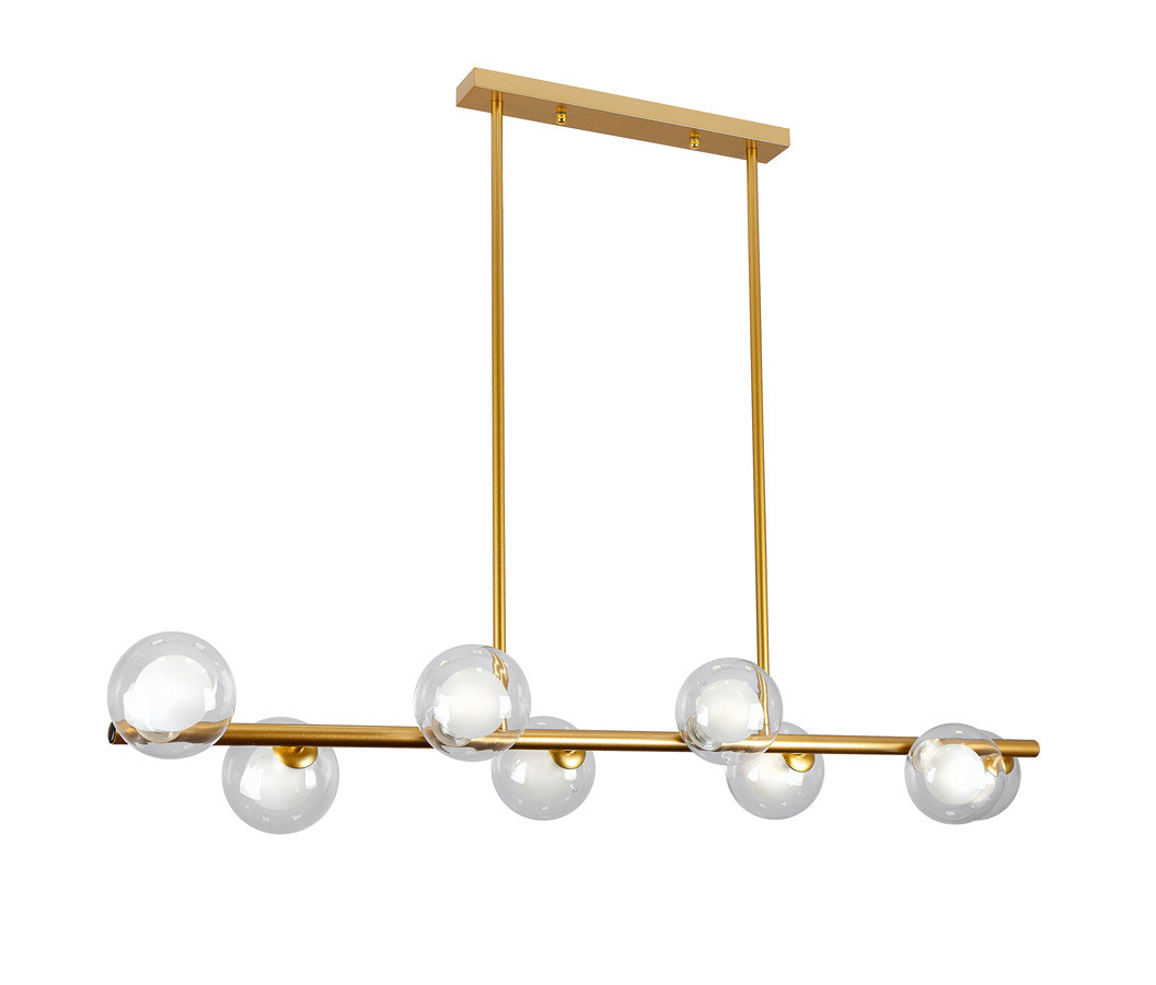 Люстра Levistella 761J2023-8 BRONZE+CLWH, фото 1