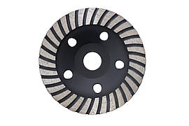 Чашка алмазна Рамболд 125 x 22.2 мм турбо Чорна