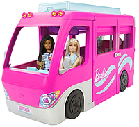 Кемпер мечты Барби для путешествий с водной горкой Barbie Dream Camper Vehicle HCD46