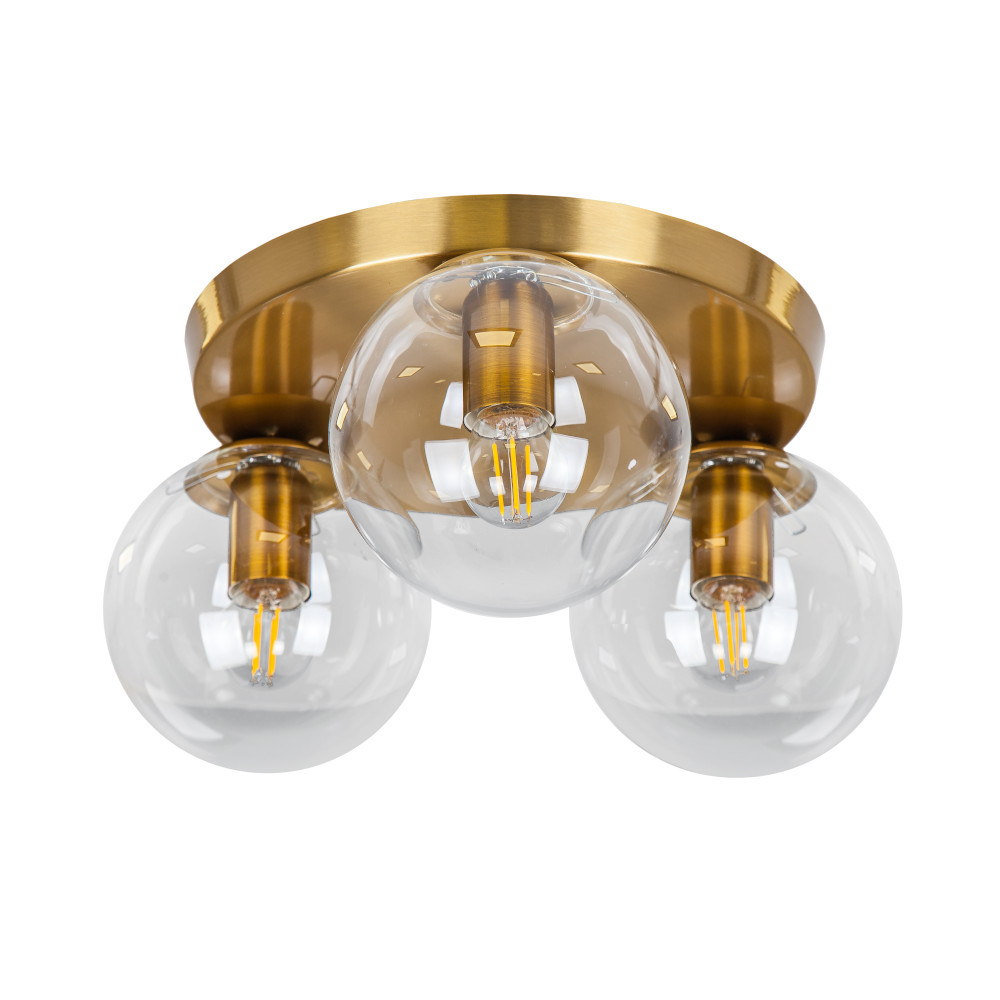 Люстра Levistella 756XPR150F-3 BRZ+CL (300), фото 1