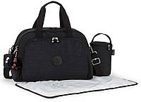 Сумка Kipling Basic Plus Camama Dazz Black дворучн. з килимком сповивання Чорн. (22л) (43,5x27,5x28см)