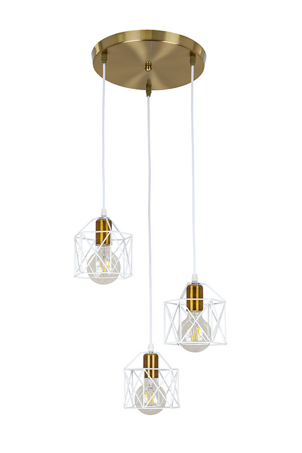 Підвісний світильник Levistella 756PR101F-3 BRZ+WH (300), фото 1