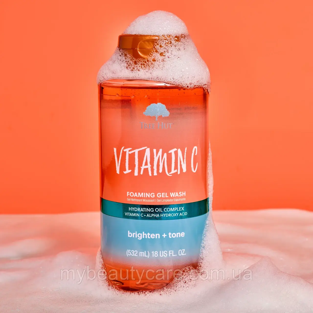 Гель для душа Tree Hut Vitamin C Foaming Gel Wash, 532 мл