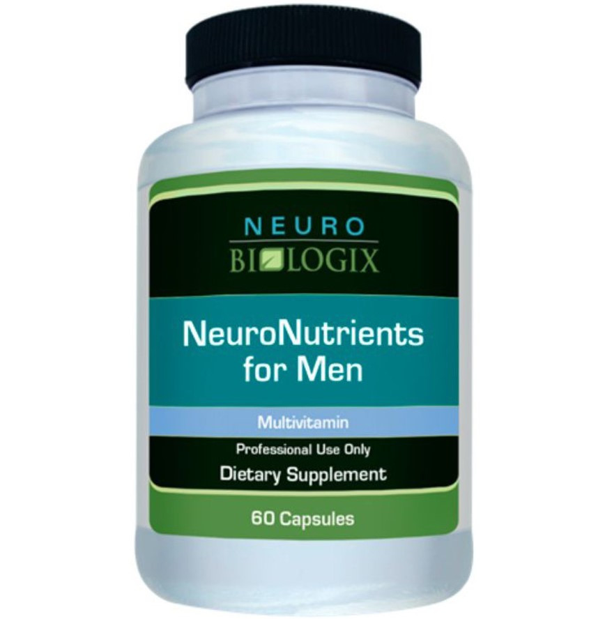 Neurobiologix NeuroNutrients for Men / Мультивітаміни для чоловіків без заліза 60 капсул